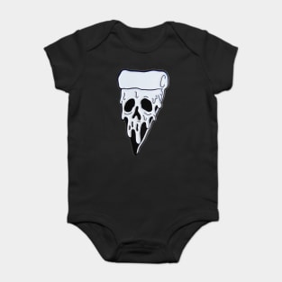 Spooky Pop Punk Melting Pizza Baby Bodysuit